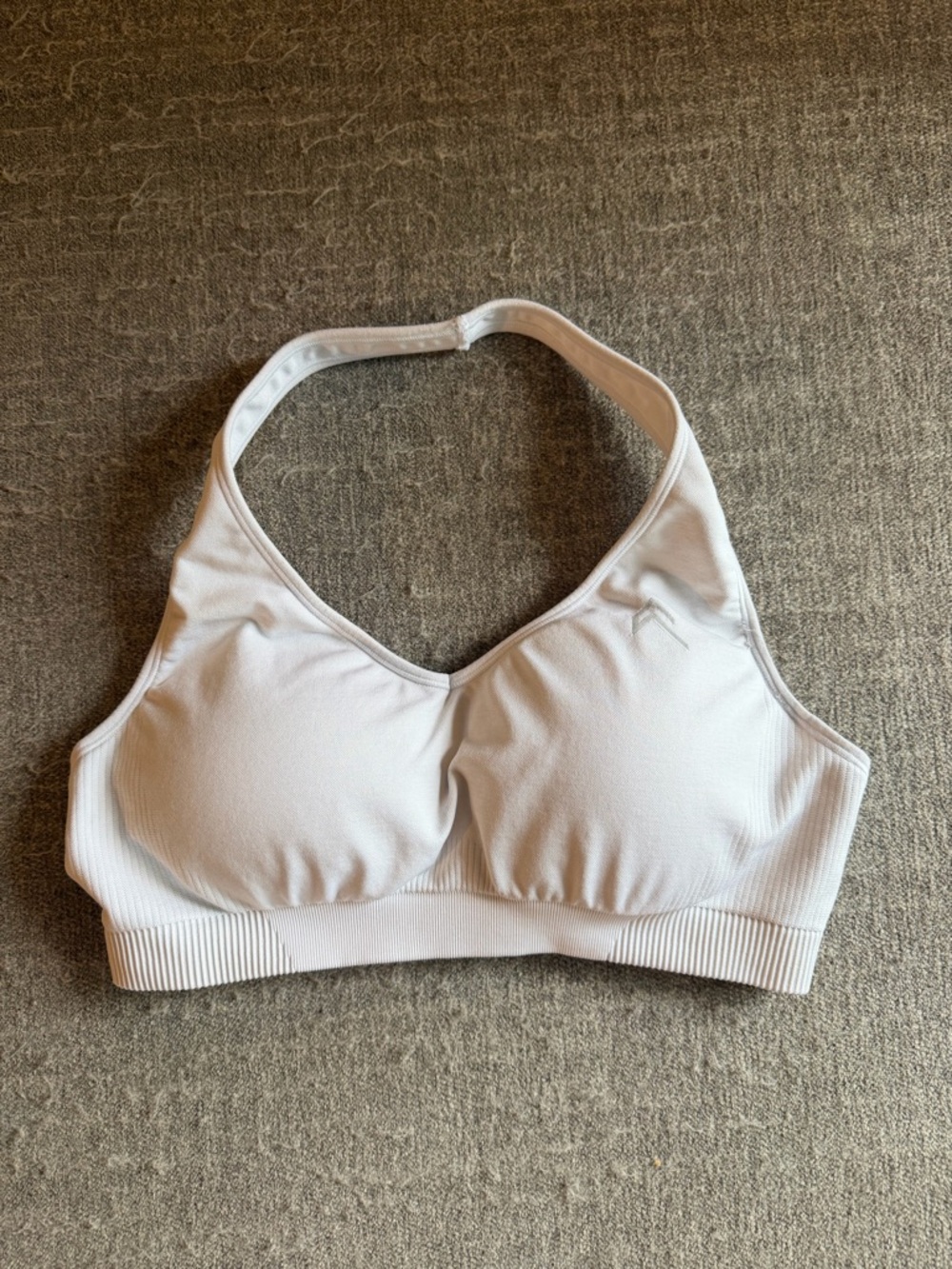 Oner Active White Padded Seamless Sports Bra